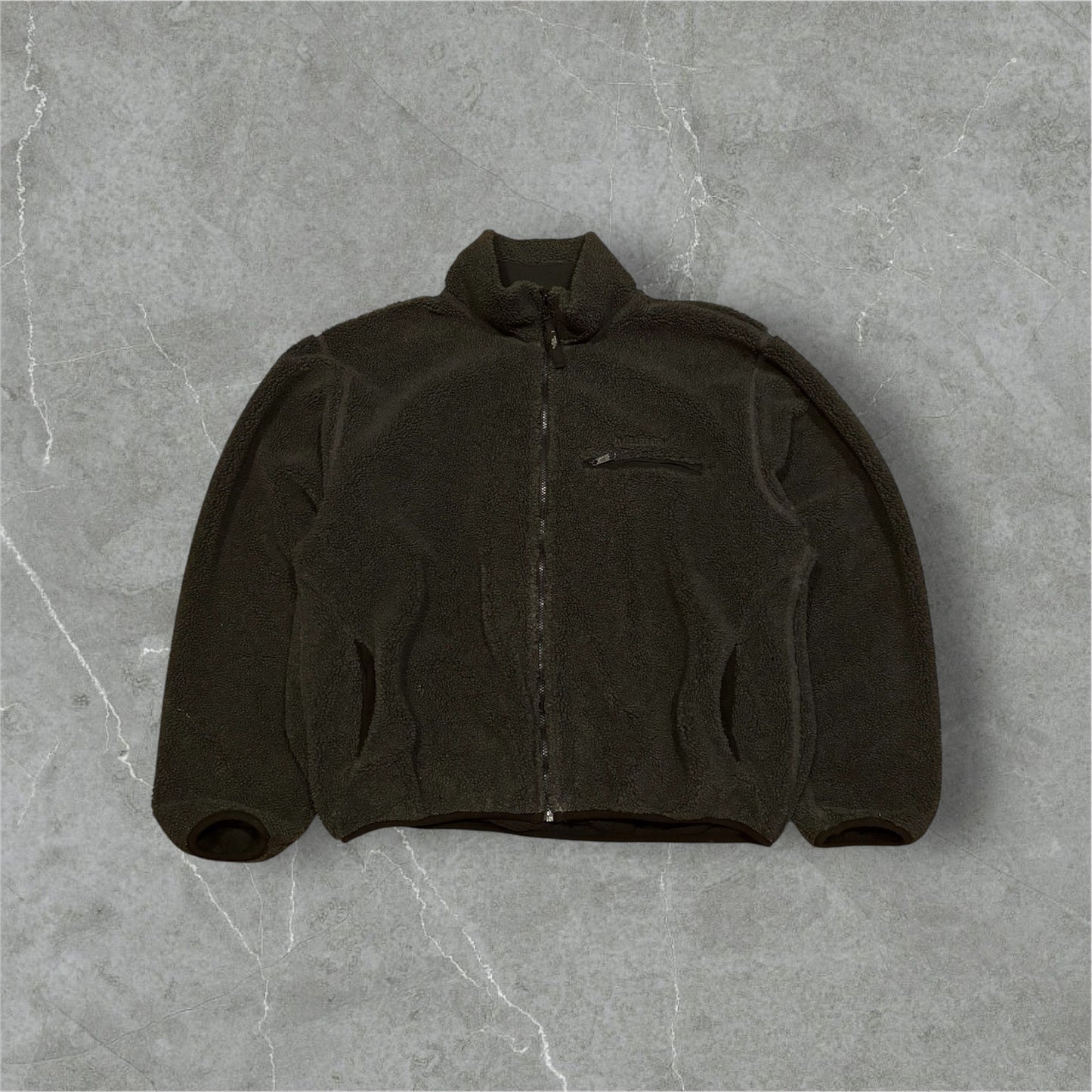 Marmot High-Pile Fleece Zip Jacket – Black (XL)